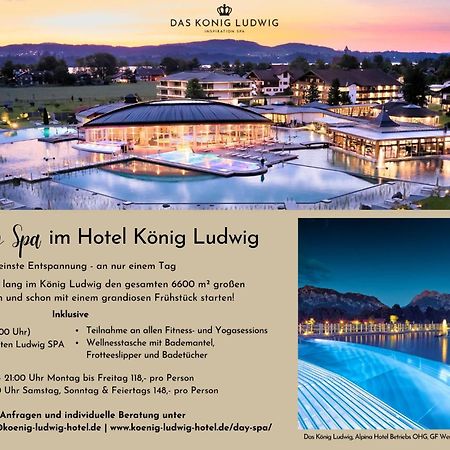 Chalet Im Haus Schlossblick Fussen Ngoại thất bức ảnh