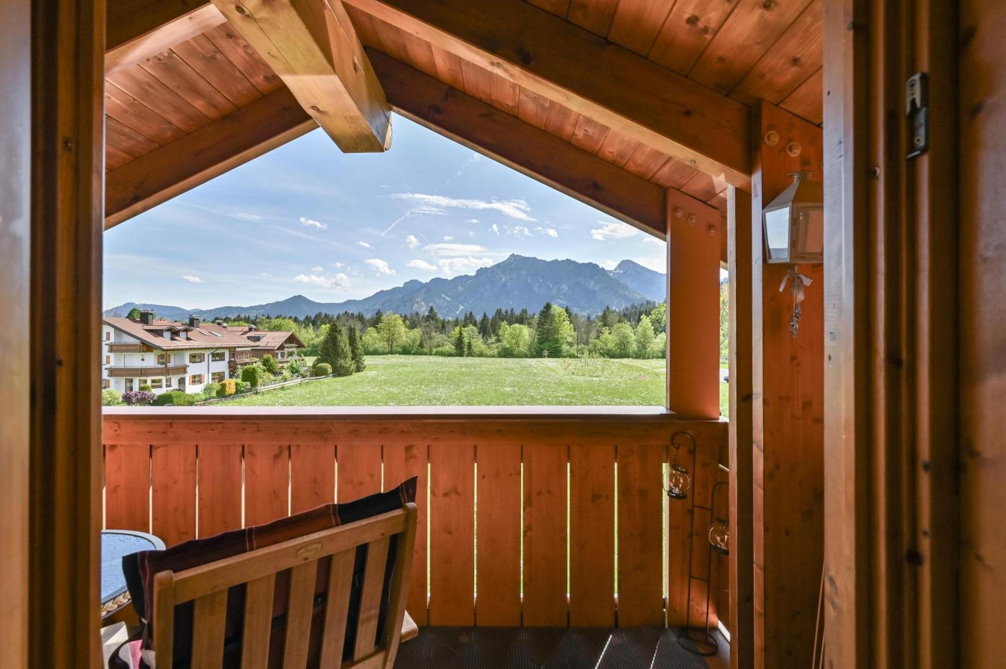 Chalet Im Haus Schlossblick Fussen Ngoại thất bức ảnh